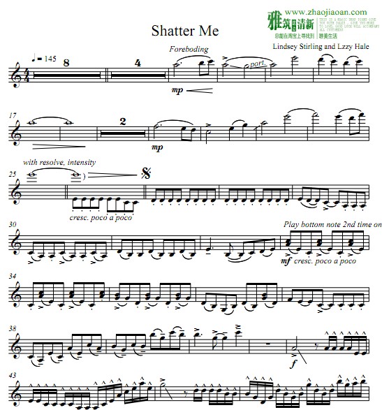 Lindsey Stirling - Shatter MeС