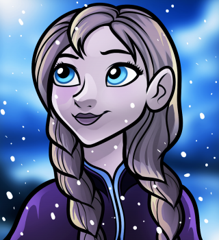 how to draw anna, anna from frozen