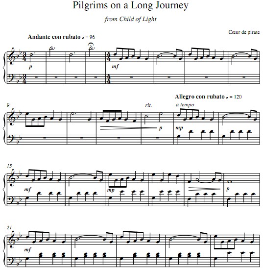 ֮Child of Light - Pilgrims on a Long Journey