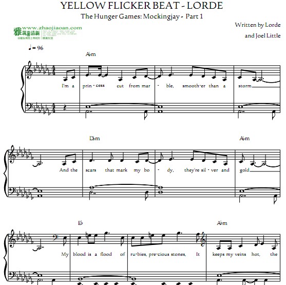 Ϸ3 Lorde–Yellow Flicker Beat