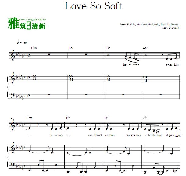 Kelly Clarkson - Love So Soft ٰ