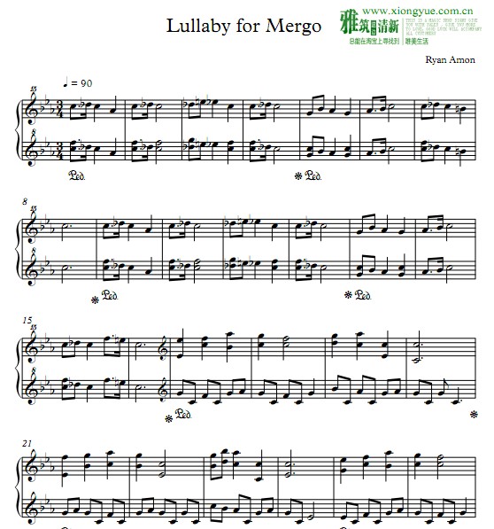 ryan amon - Lullaby for Mergo