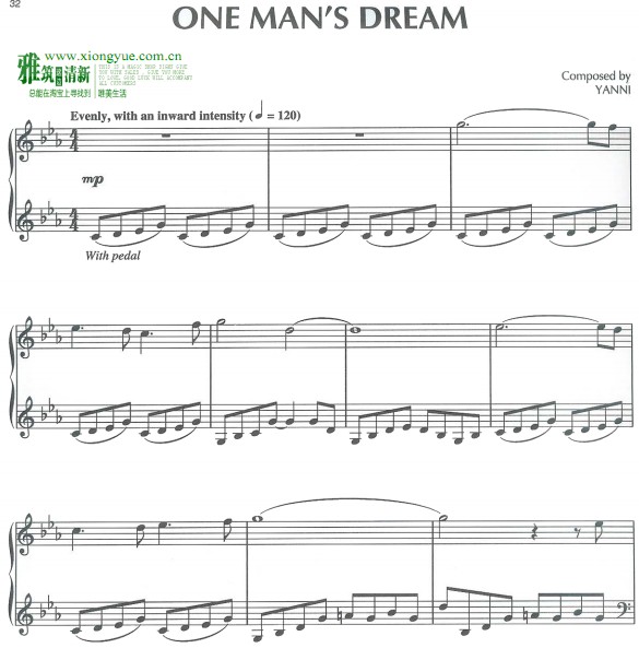 Yanni — One Man's Dream