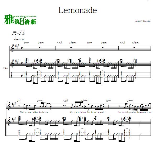 Jeremy Passion Lemonade ȿ