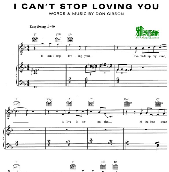 ·˹ Ray Charles - I Can’t Stop Loving You