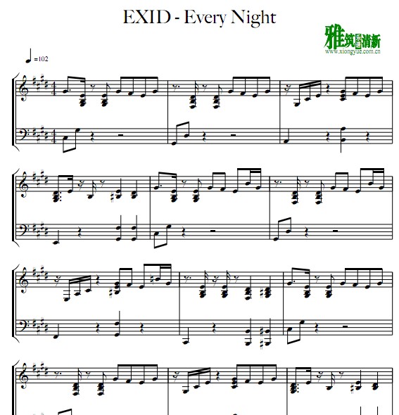 EXID - Every Night