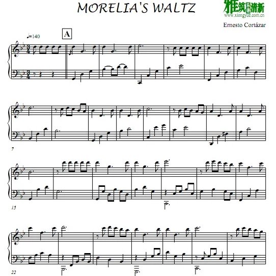Morelia's Waltz - Ernesto Cortazar ԭ