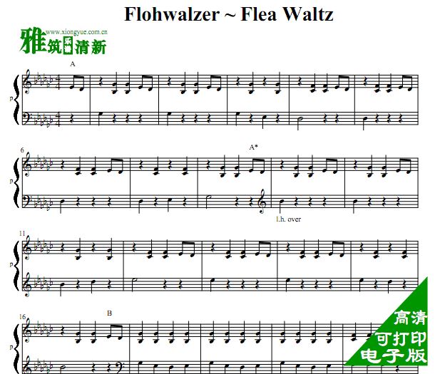 Բ Der Flohwalzer