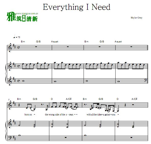 Skylar Grey-Everything I Need 