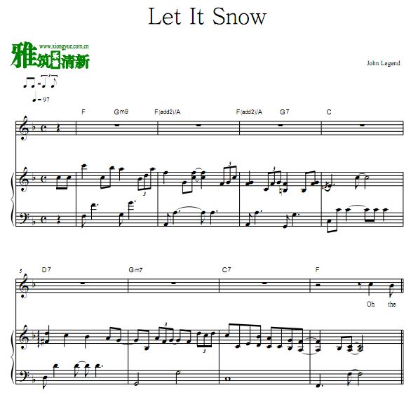 Լ John Legend - Let It Snowٰ 