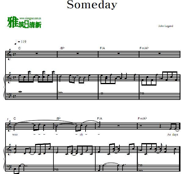 Լ John Legend - Somedayٰ 