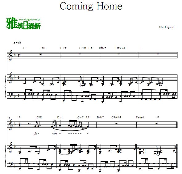 Լ John Legend - Coming Home  