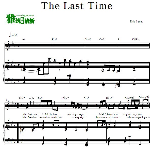 Eric Benet - The Last Timeָٰ