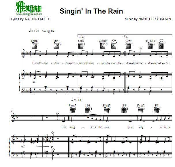  - Singin' in the Rainٰ