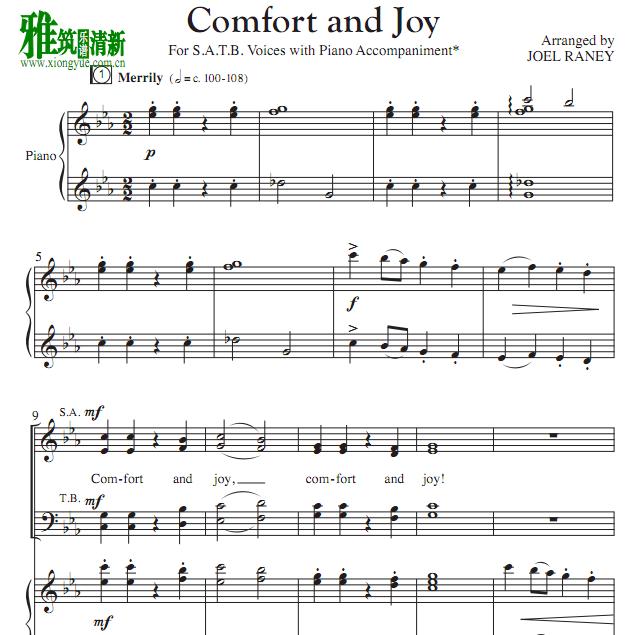 Comfort and Joy SATBϳٰ