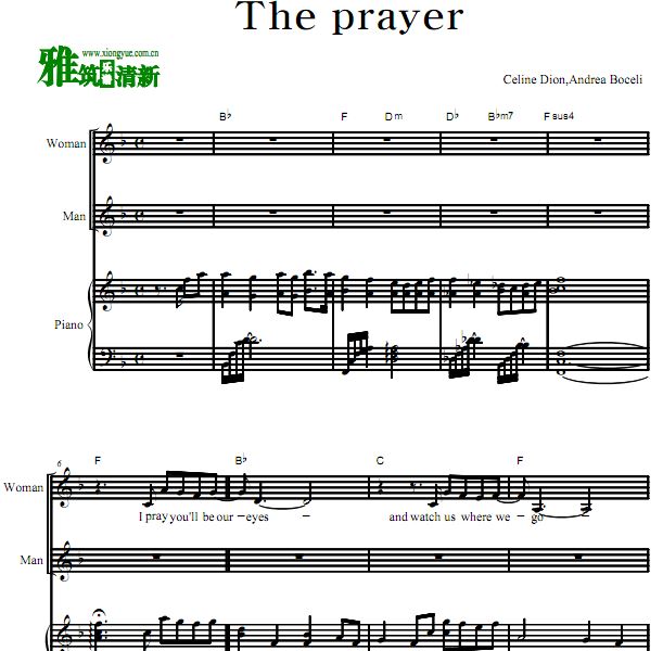 Celine Dion, Andrea Bocelli - The prayer  