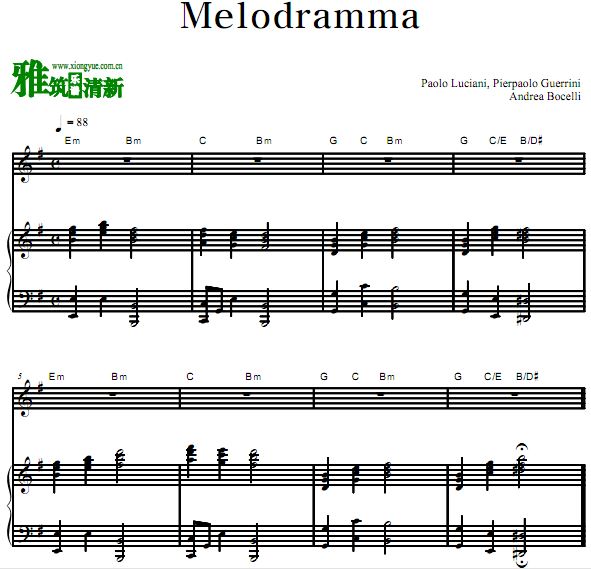 · Andrea Bocelli - Melodrammaְ ԭ E-C