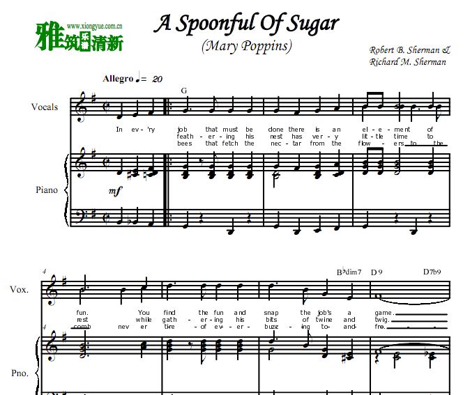 ˼ Mary Poppins - A Spoonful of Sugar