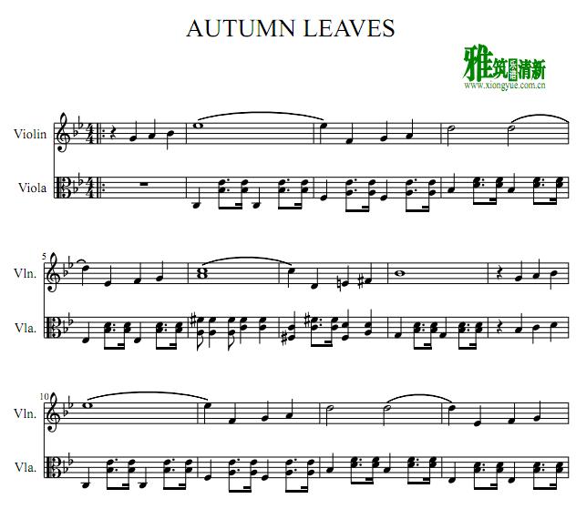 ҶСٶ Autumn Leaves