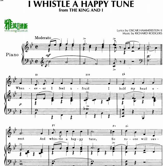  ֵ I Whistle A Happy Tune