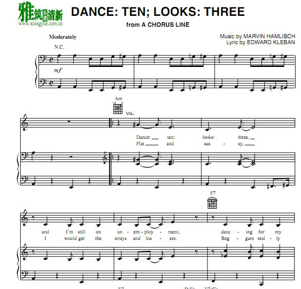 Dance Ten  Looks Three  