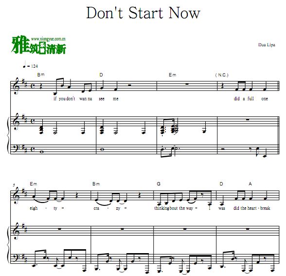 Dua Lipa - Don't Start Now ٰ 