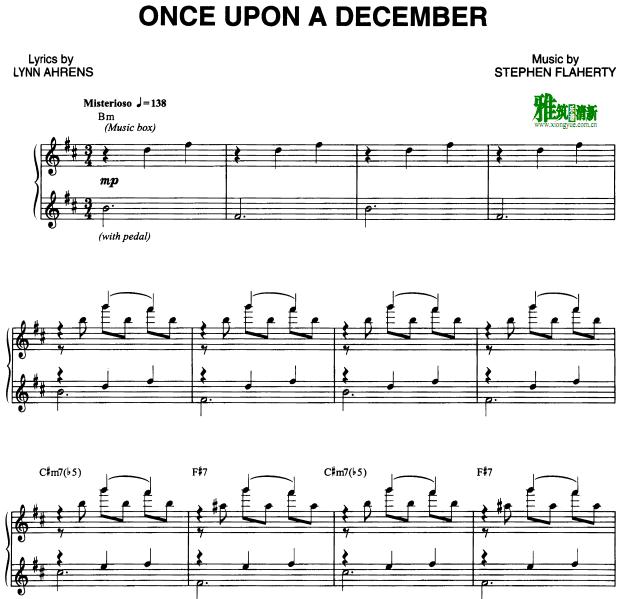 Anastasia - Once Upon a December 1