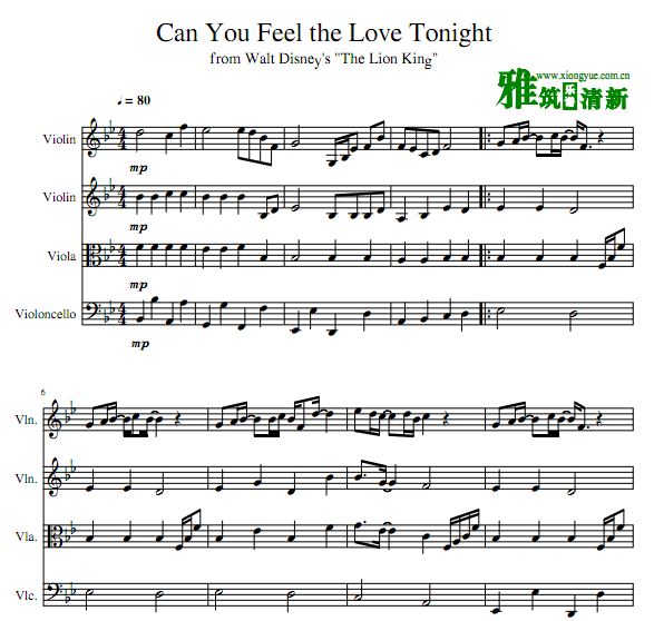 ʨ Can You Feel the Love Tonight׷