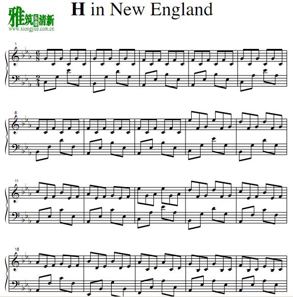 max Richter - H in New england