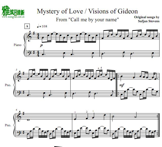 Moisés Nieto ֺMystery of Love - Visions of Gideon