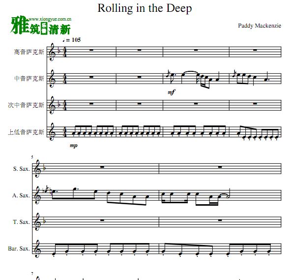 Rolling in the Deep SATB˹