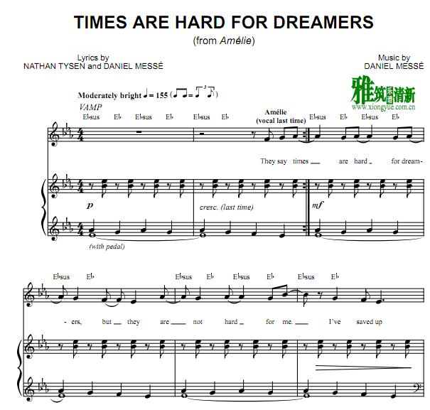 ʹTimes Are Hard for Dreamersٰ  