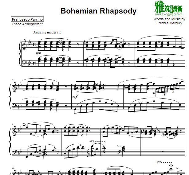 Francesco Parrinoǿ Bohemian Rhapsody