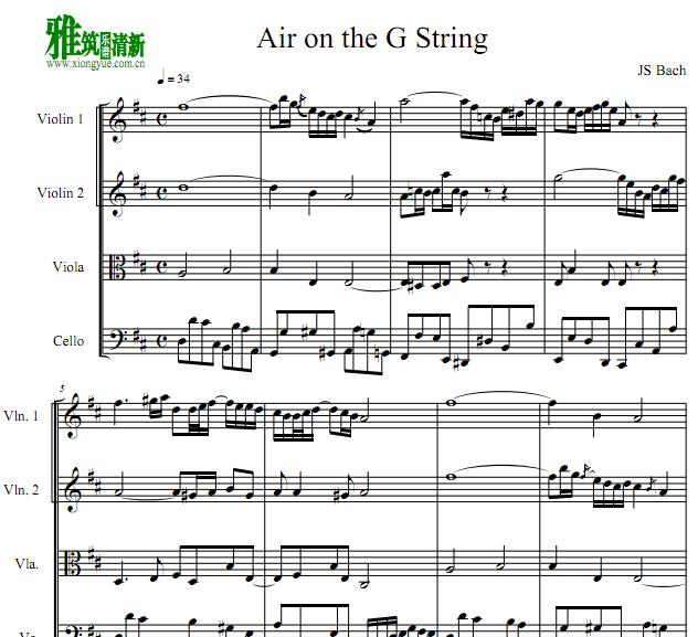 Air on the g String