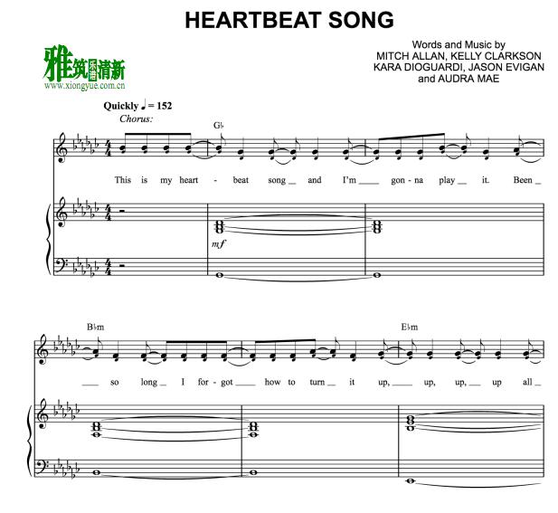 Kelly Clarkson - Heartbeat Songٰ