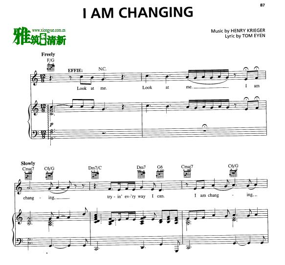 ־׷Ů I Am Changingٰ ָ