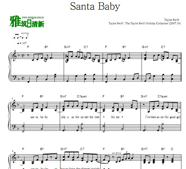 Taylor Swift - Santa Baby
