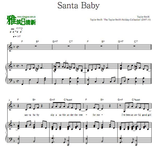 Taylor Swift - Santa Baby ٰ 