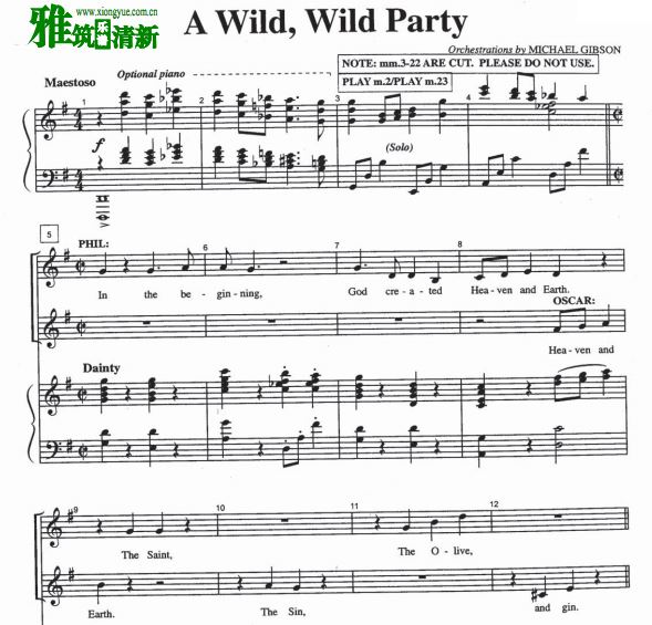 A wild wild Party ٰ - The Wild Party