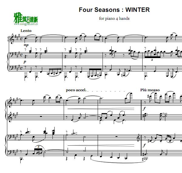 Ƥ Piazzolla Four Seasons winter