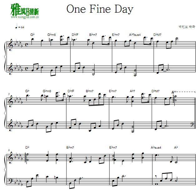  One Fine Day