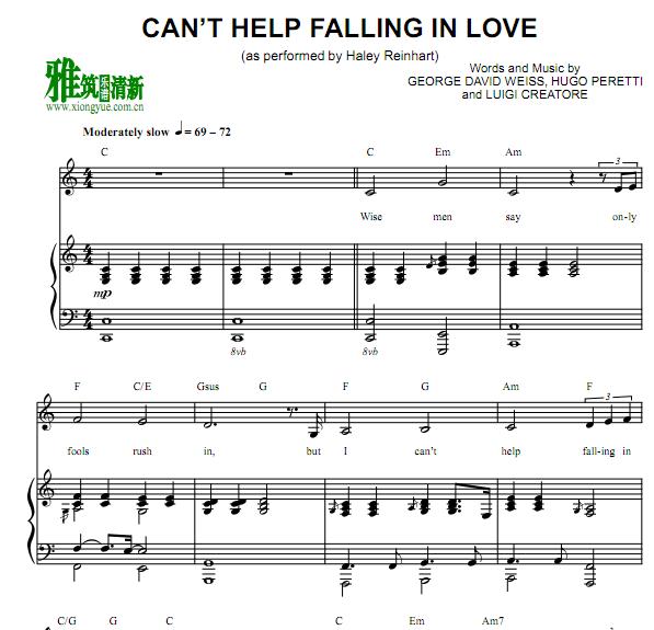 Haley Reinhart - can't help falling in love ٰ