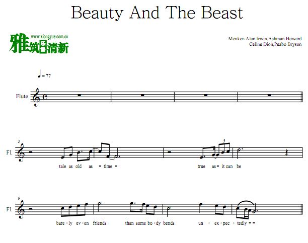 Beauty And The Beast ŮҰ