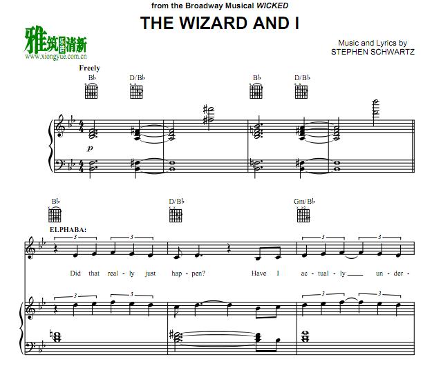 Wicked - The Wizard and Iٰ