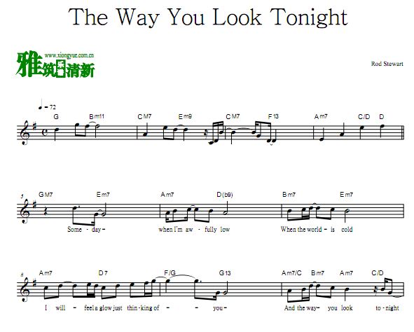Rod Stewart - The Way You Look Tonightָ ԭ