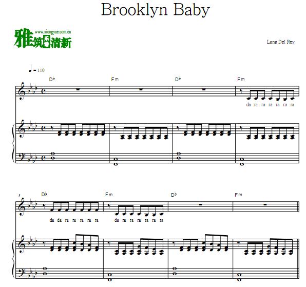 Lana Del Rey - Brooklyn Baby 