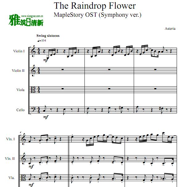 The Raindrop Flower