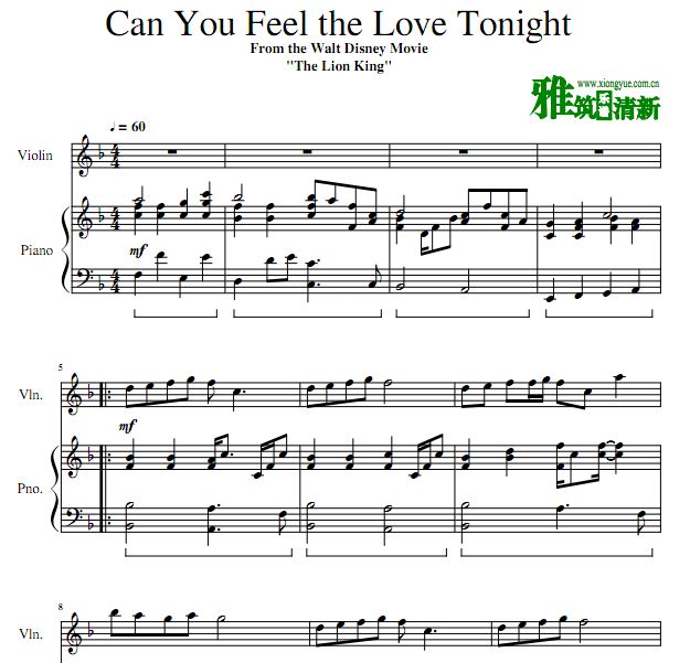 Can You Feel the Love TonightfתgСٸ