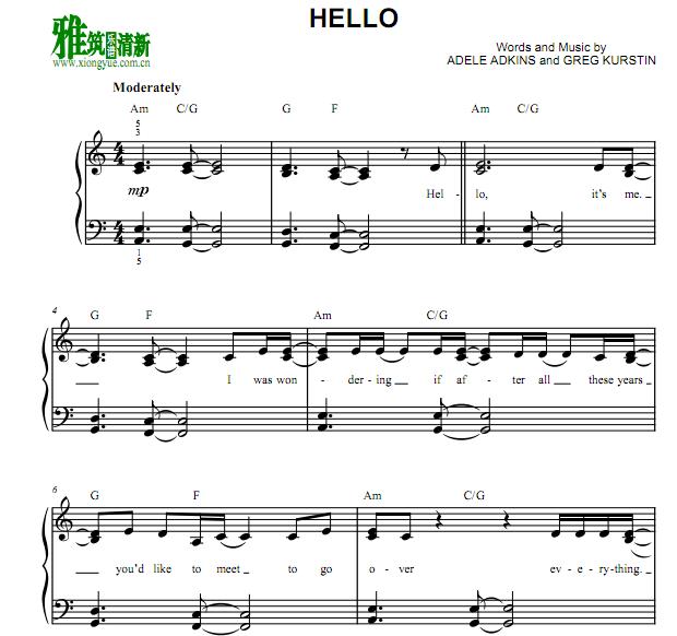 Adele-Hello C