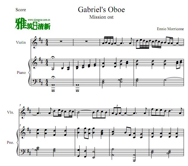 ̻ᣨս Gabriel's Oboe αȶ˫ɹСٸٰ